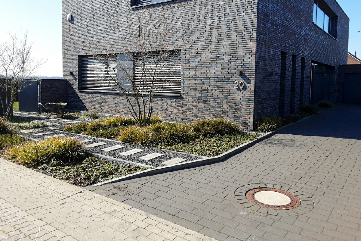 Pflasterarbeiten Hausgarten