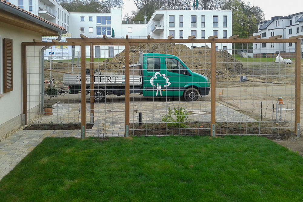 Holzabtrennwand Holztrennwand